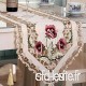 Semine Tableau Drapeau exquise Broderie de Table Coureurs Tassel Dentelle décoration de la Maison - B07RX6S28Z